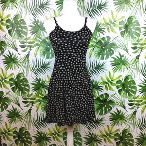 Top This Black Floral Midi Dress (Size: Small)